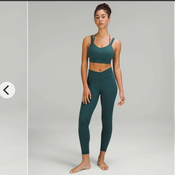 Lululemon Align V-Waist Pant 25" Green Jasper